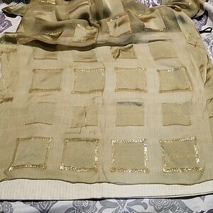 Givenchy silk long scarf